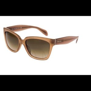 PRADA OPAL POEME SQUARE PR07 GRADIENT SUNGLASSES